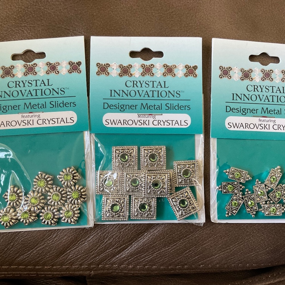 Crystal Innovations Designer Metal Castings ft Swarovski crystals